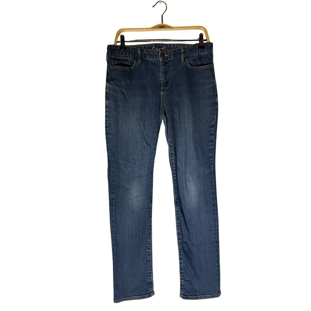 Eddie Bauer Truly Straight Fit Straight Leg Jeans Size 10S